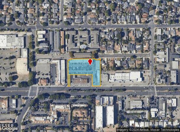  3443 El Camino Real, Santa Clara, CA Parcel Map