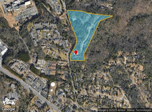  461 Forest Hill Rd, Macon, GA Parcel Map