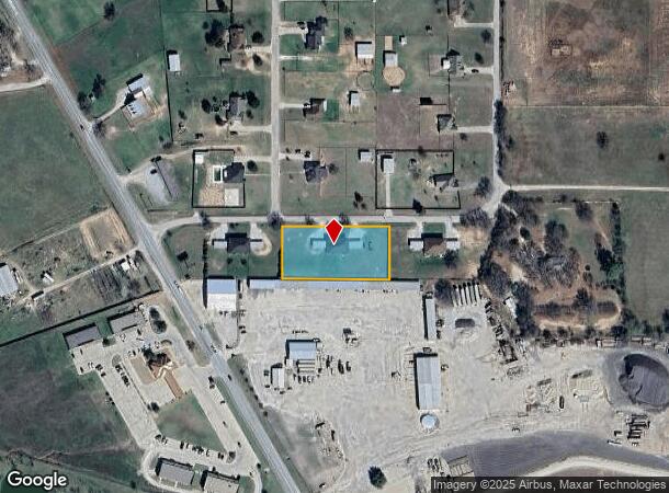 761 Olive Branch Rd, Brock, TX Parcel Map