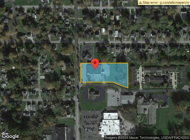  633 S Broadway, Geneva, OH Parcel Map