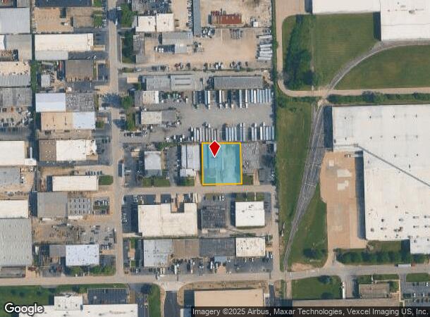 5828 W 117Th Pl, Alsip, IL Parcel Map