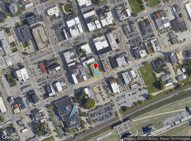  209 Pearl St, New Albany, IN Parcel Map