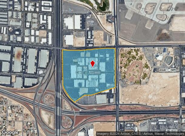  6543 Las Vegas Blvd S, Las Vegas, NV Parcel Map