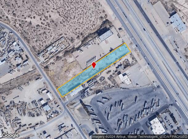  11400 Gateway Blvd E, El Paso, TX Parcel Map