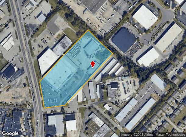  1249 E New Circle Rd, Lexington, KY Parcel Map