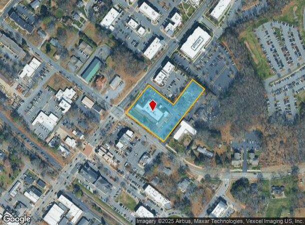 101 E Matthews St, Matthews, NC Parcel Map