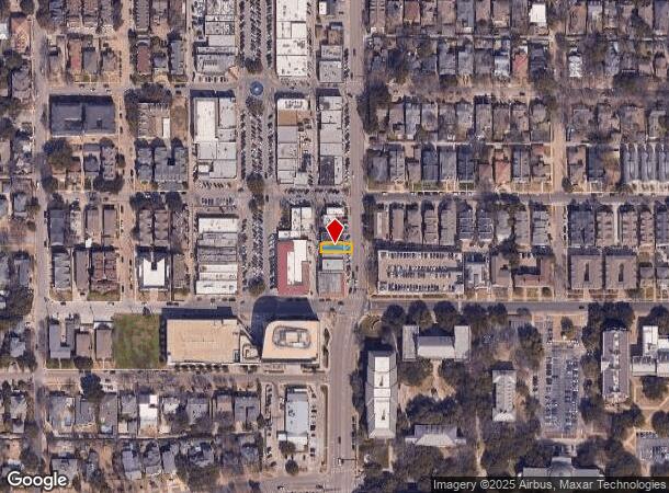  6611 Hillcrest Ave, Dallas, TX Parcel Map