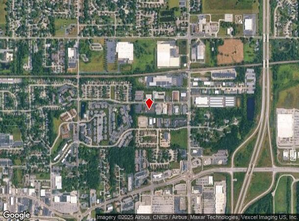 2502 Beech St, Valparaiso, IN Parcel Map