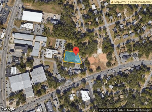  540 Fontaine St, Pensacola, FL Parcel Map