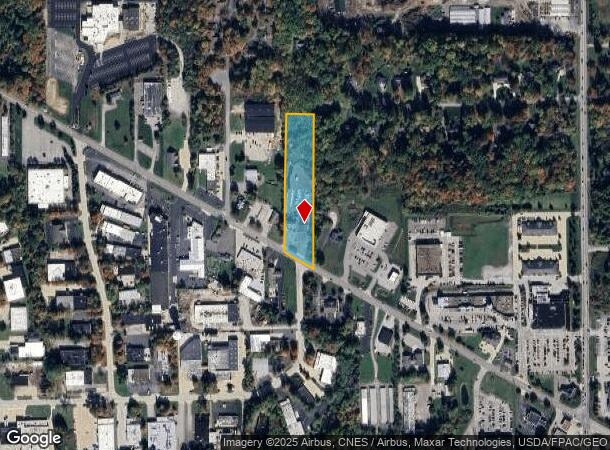  8334 Washington St, Chagrin Falls, OH Parcel Map