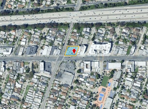 5213 W Adams Blvd, Los Angeles, CA Parcel Map