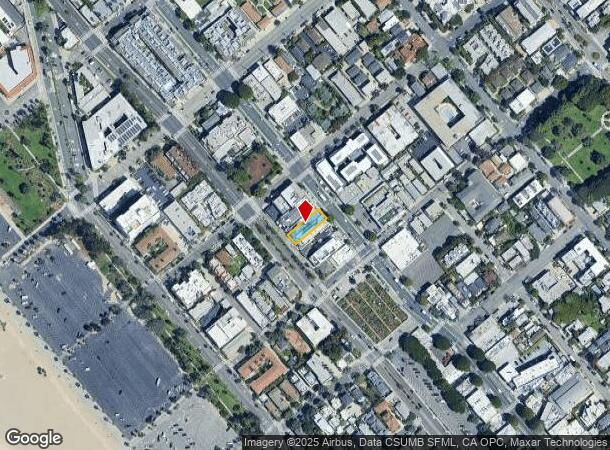  2216 Main St, Santa Monica, CA Parcel Map