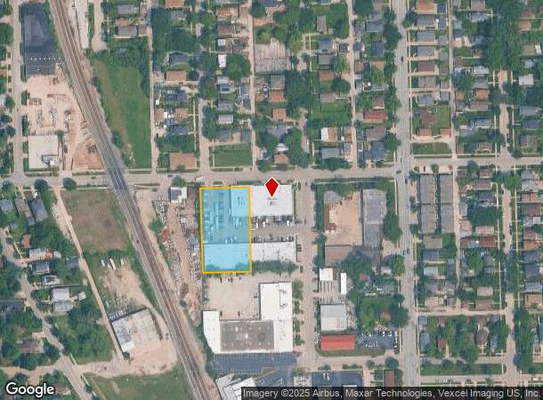  608 E Cossitt Ave, La Grange, IL Parcel Map