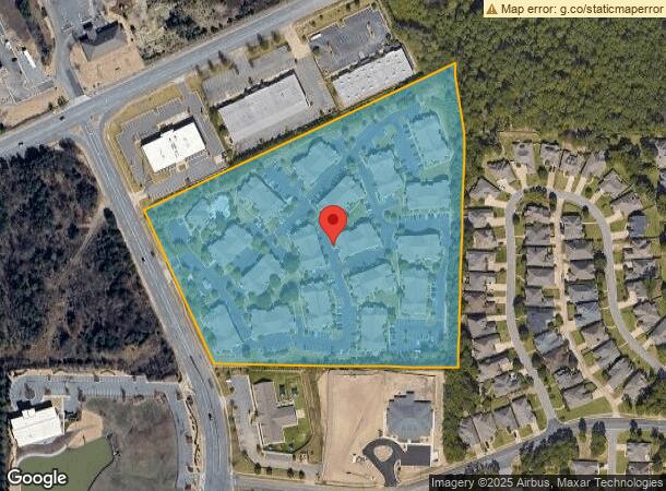  1801 Champlin Dr, Little Rock, AR Parcel Map