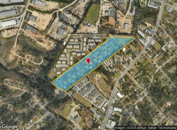  511 Alcott Dr, Columbia, SC Parcel Map