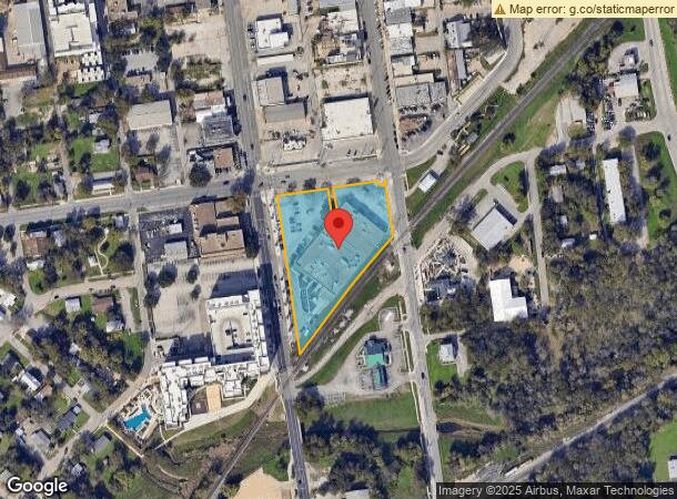  110 E Martin Luther King Dr, San Marcos, TX Parcel Map