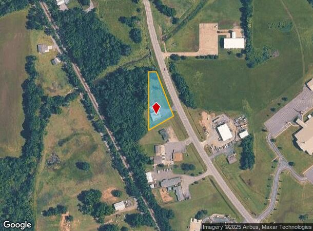  797 S Lee St, Fort Gibson, OK Parcel Map