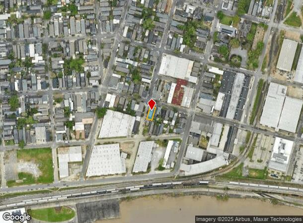 2702 Chartres St, New Orleans, LA Parcel Map