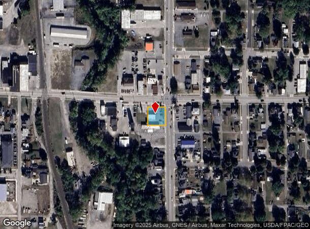  463 E Sandusky St, Findlay, OH Parcel Map