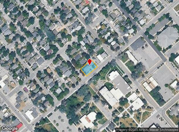654 S 7Th Ave, Pocatello, ID Parcel Map