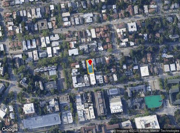  2540 Le Conte Ave, Berkeley, CA Parcel Map