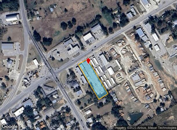  1208 E Washington St, Stephenville, TX Parcel Map