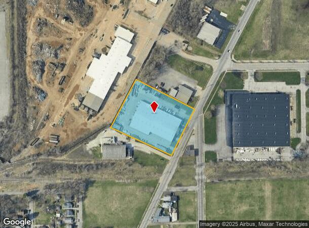  1401 Prairie Ave, South Bend, IN Parcel Map