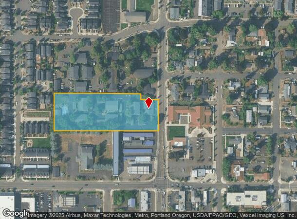 267 N 10Th Ave, Cornelius, OR Parcel Map