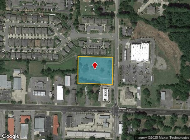  1075 E German Ln, Conway, AR Parcel Map