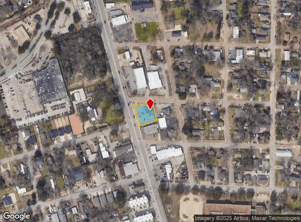  910 N Frazier St, Conroe, TX Parcel Map