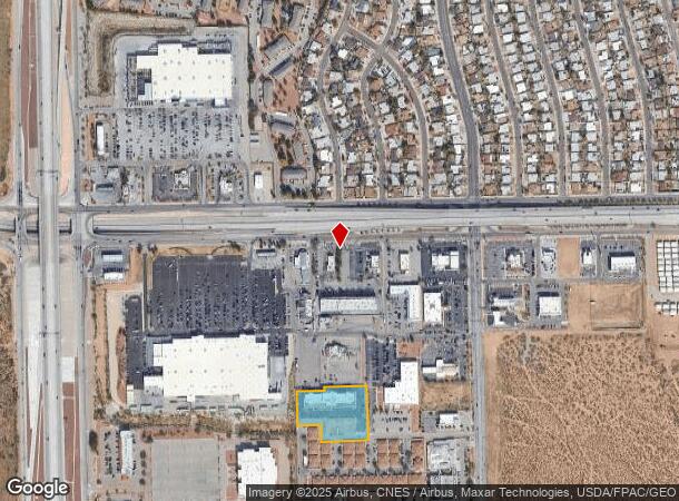  4670 Woodrow Bean, El Paso, TX Parcel Map