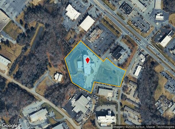 2505 W Roosevelt Blvd, Monroe, NC Parcel Map