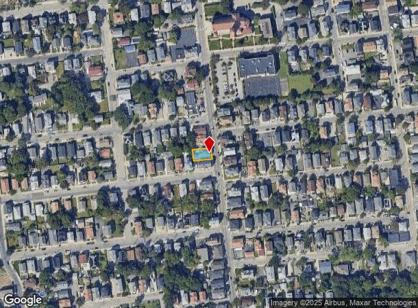 128 Academy Ave, Providence, RI Parcel Map