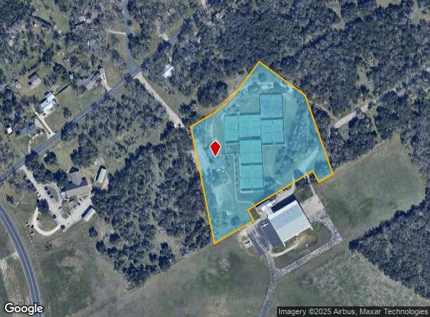 400 Serenada Dr, Georgetown, TX Parcel Map