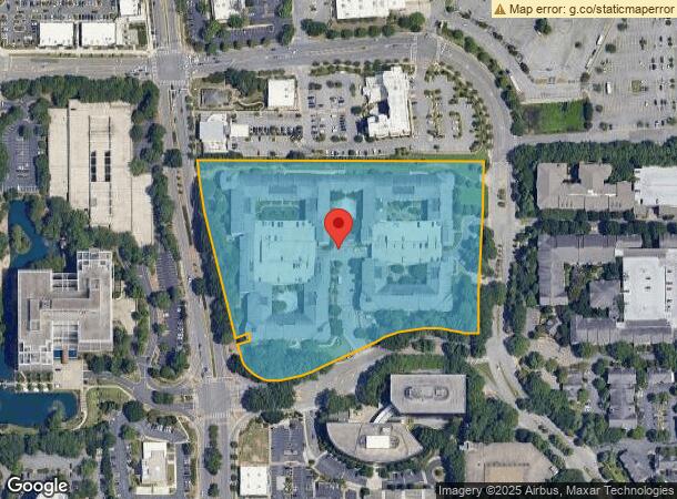  300 Perimeter Ctr N, Atlanta, GA Parcel Map