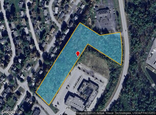  444 Pleasant St, Lewiston, ME Parcel Map