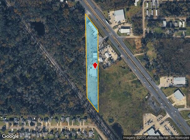  14447 Airline Hwy, Prairieville, LA Parcel Map