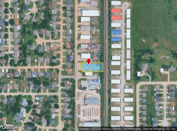 2108 Pole Rd, Moore, OK Parcel Map