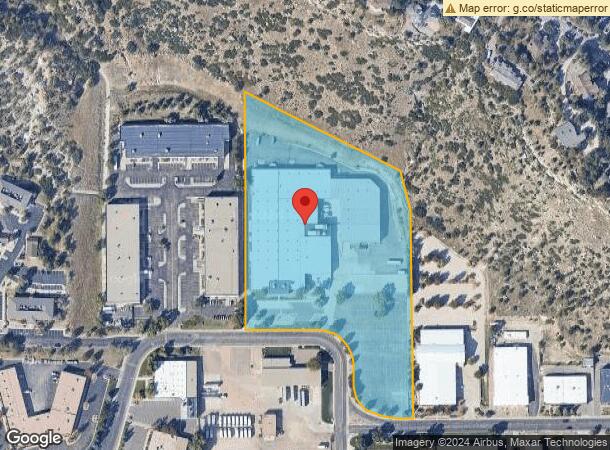  850 Elkton Dr, Colorado Springs, CO Parcel Map