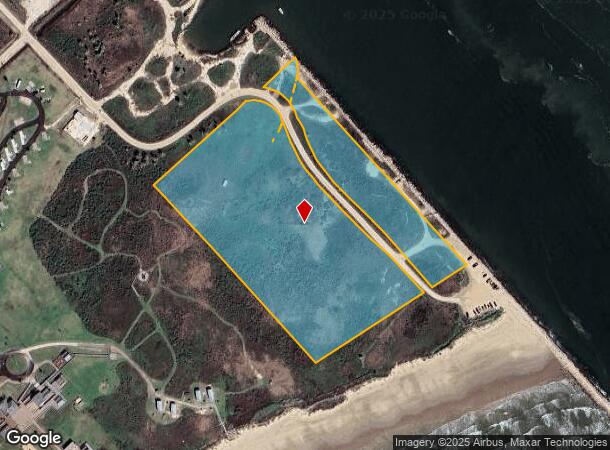  2Nd St, Quintana, TX Parcel Map