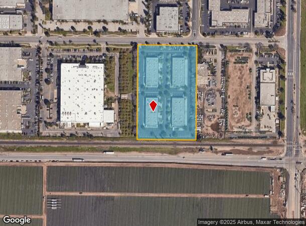 2350 Eastman Ave, Oxnard, CA Parcel Map