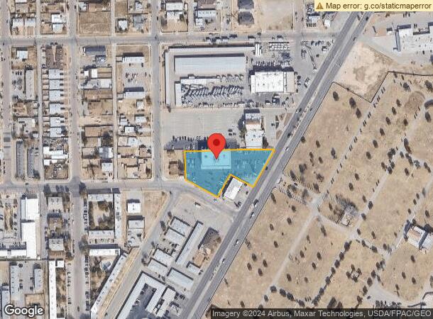  8815 Dyer St, El Paso, TX Parcel Map