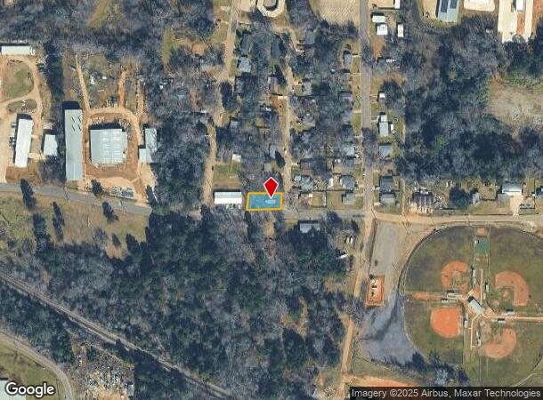  711 E Pacific Ave, Gladewater, TX Parcel Map