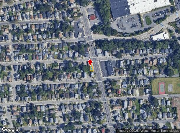 1043 Narragansett Blvd, Cranston, RI Parcel Map