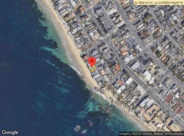  1241 Ocean Front, Laguna Beach, CA Parcel Map