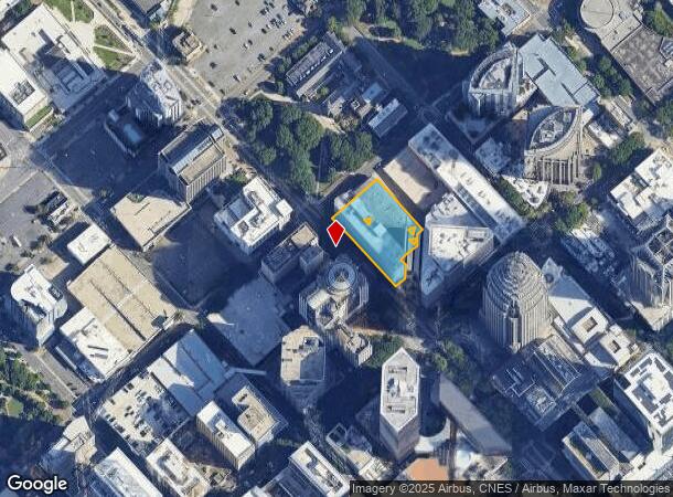  601 S Tryon St, Charlotte, NC Parcel Map