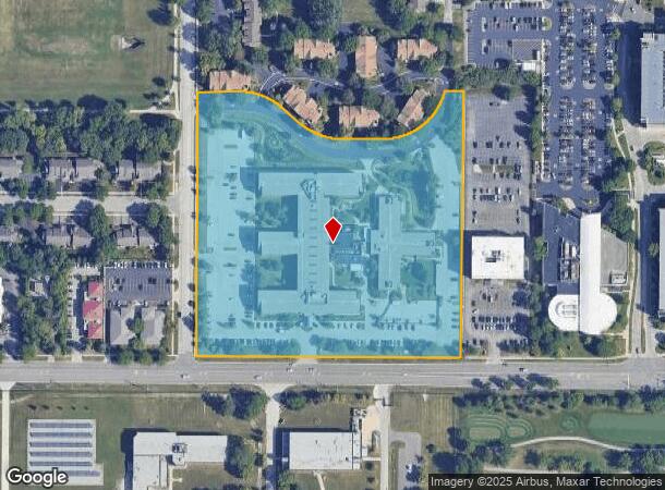  1250 W Central Rd, Arlington Heights, IL Parcel Map