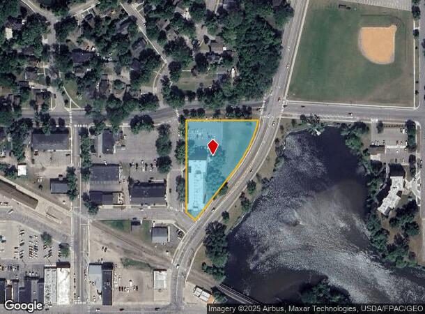  222 N Whitford St, Fergus Falls, MN Parcel Map