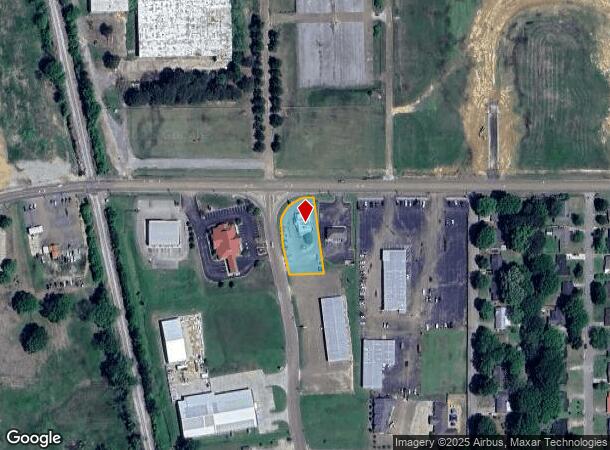  701 N Robinson St, Senatobia, MS Parcel Map