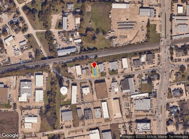  3205 Main St, Rowlett, TX Parcel Map